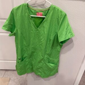 Ava Therese Green scrub top
